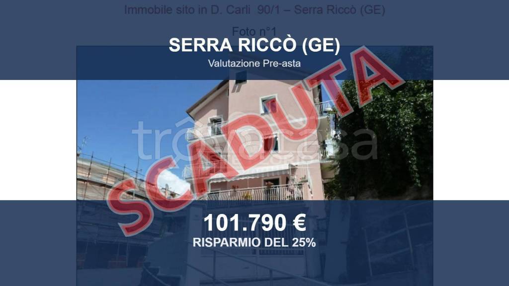 appartamento in vendita a Serra Riccò in zona Serra