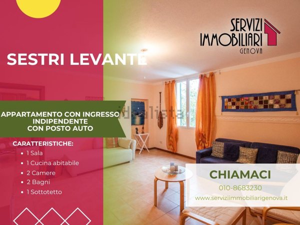 appartamento in vendita a Sestri Levante