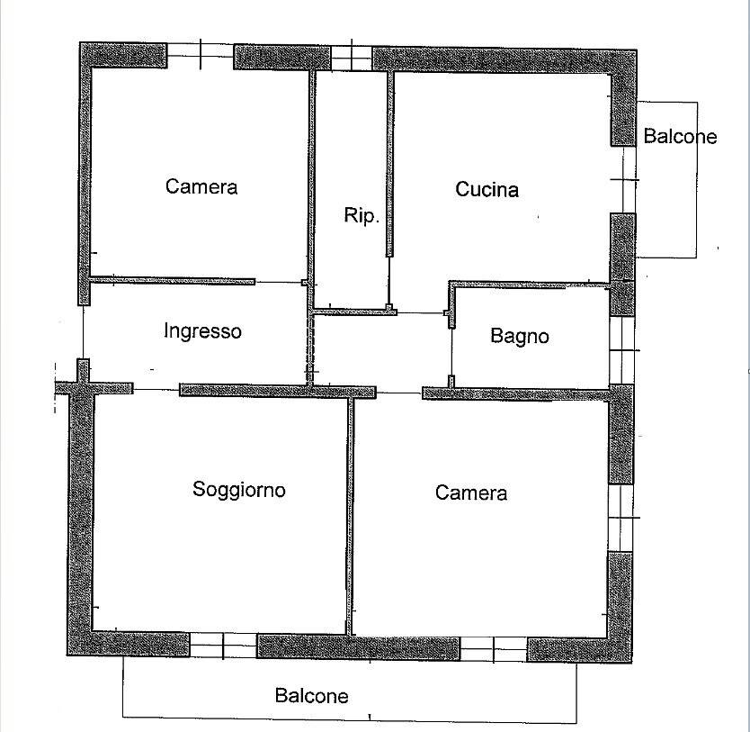 appartamento in vendita a Sestri Levante in zona Riva Trigoso