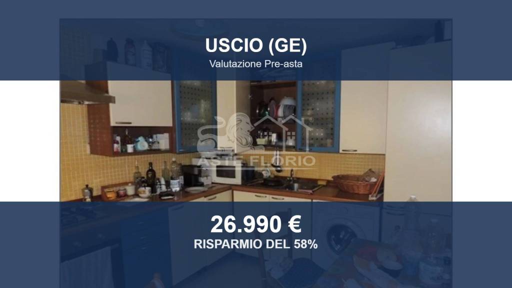 appartamento in vendita ad Uscio in zona Calcinara