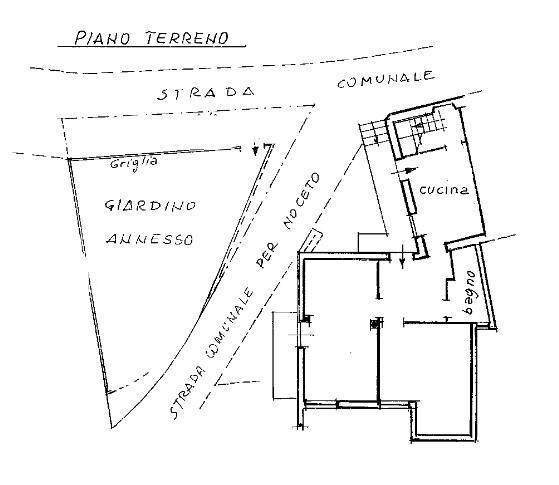 appartamento in vendita a Vobbia in zona Noceto