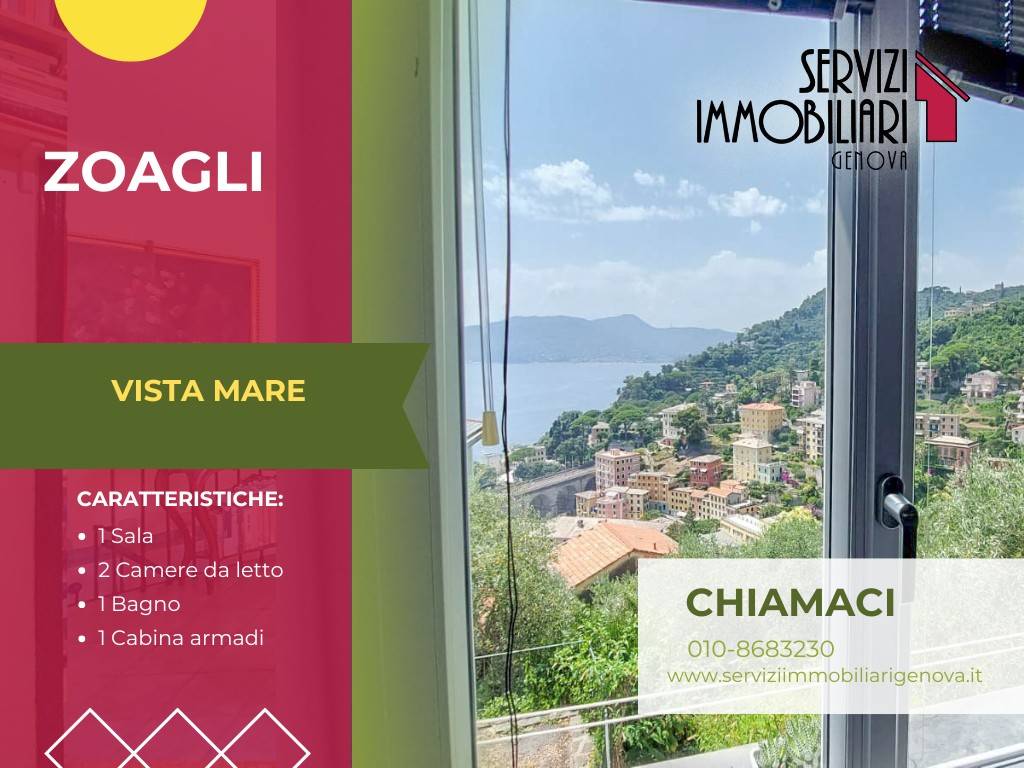 appartamento in vendita a Zoagli