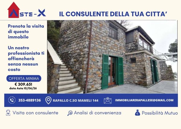 casa indipendente in vendita a Zoagli in zona Sant'Ambrogio