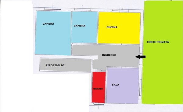 appartamento in vendita ad Arcola