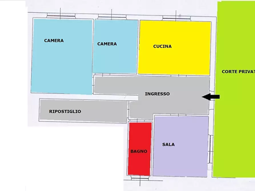 appartamento in vendita ad Arcola