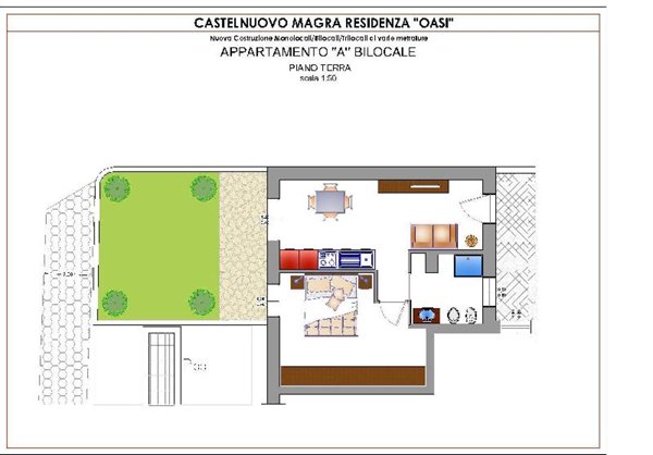 appartamento in vendita a Castelnuovo Magra