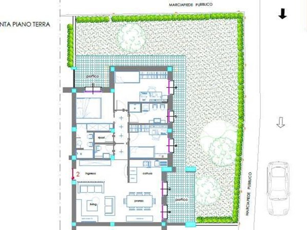 appartamento in vendita a Castelnuovo Magra