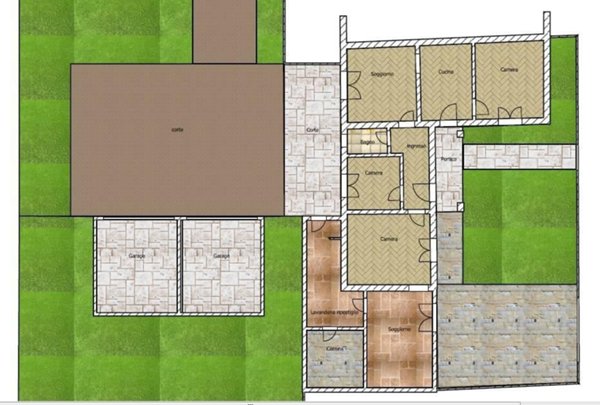 casa indipendente in vendita a Castelnuovo Magra