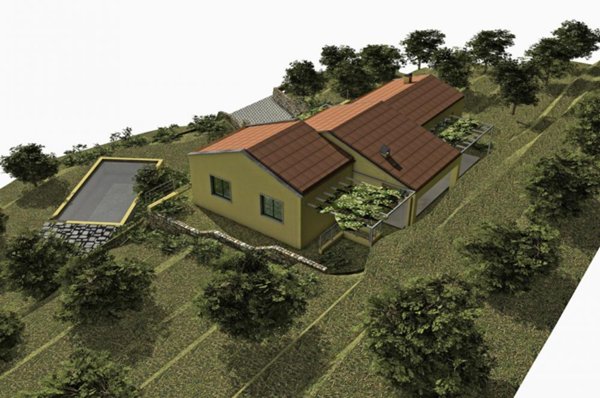 casa indipendente in vendita a Castelnuovo Magra in zona Colombiera