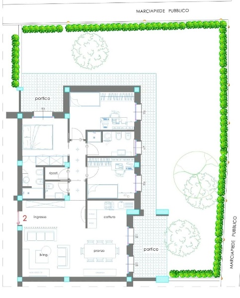 appartamento in vendita a Castelnuovo Magra in zona Colombiera