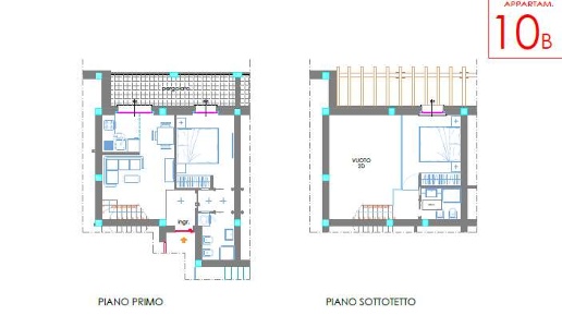 appartamento in vendita a Castelnuovo Magra