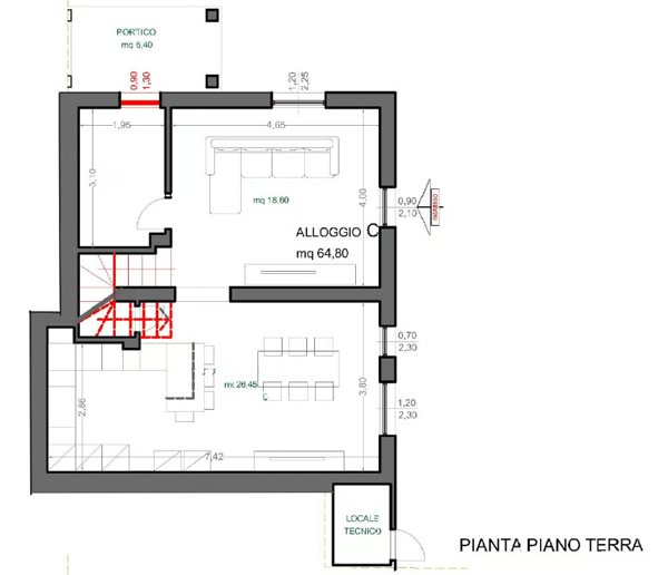 casa indipendente in vendita a Castelnuovo Magra in zona Colombiera