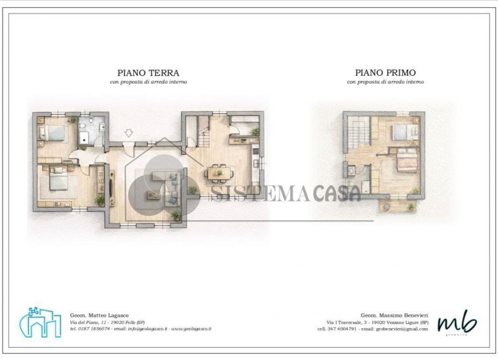 casa indipendente in vendita a Follo in zona Carnea