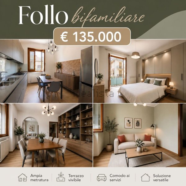 casa indipendente in vendita a Follo in zona Piana Battolla