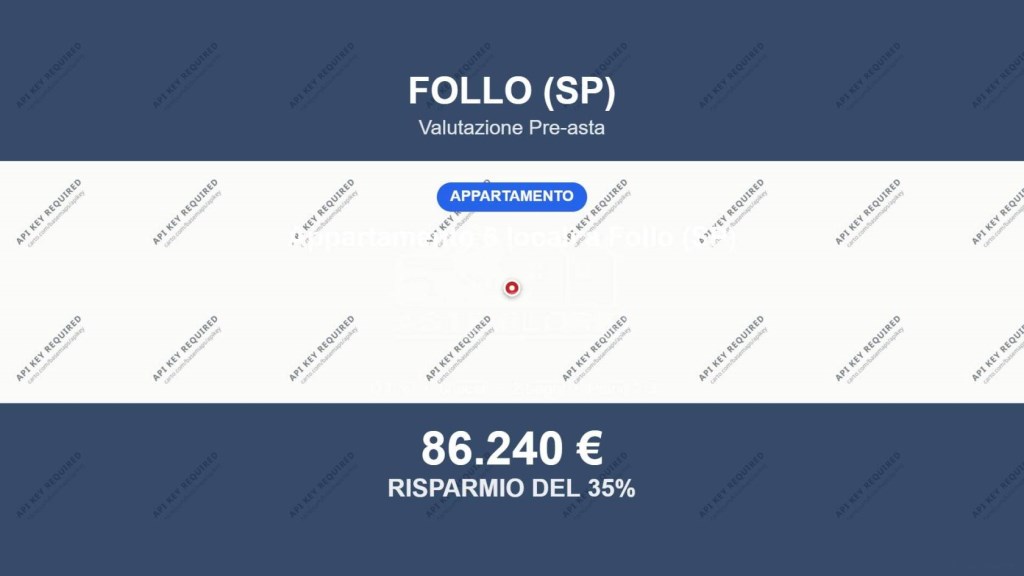 appartamento in vendita a Follo in zona Piana Battolla