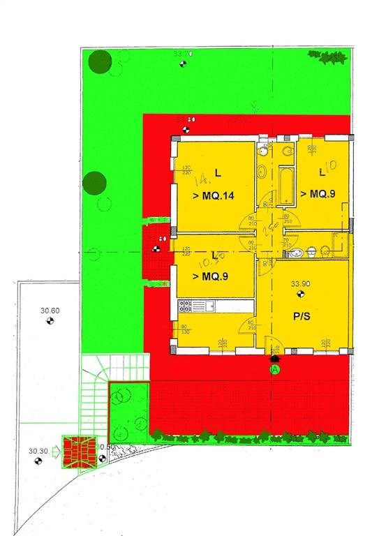 appartamento in vendita a La Spezia in zona Montepertico
