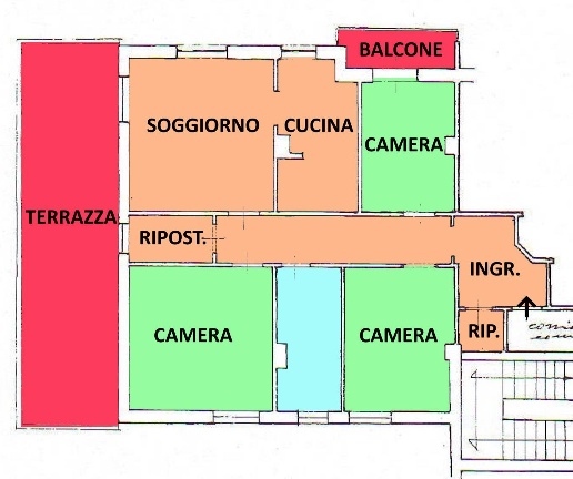 appartamento in vendita a La Spezia in zona Chiappa