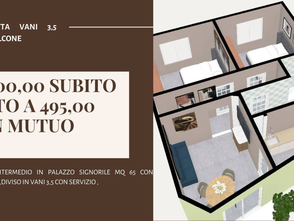 appartamento in vendita a La Spezia in zona Montepertico