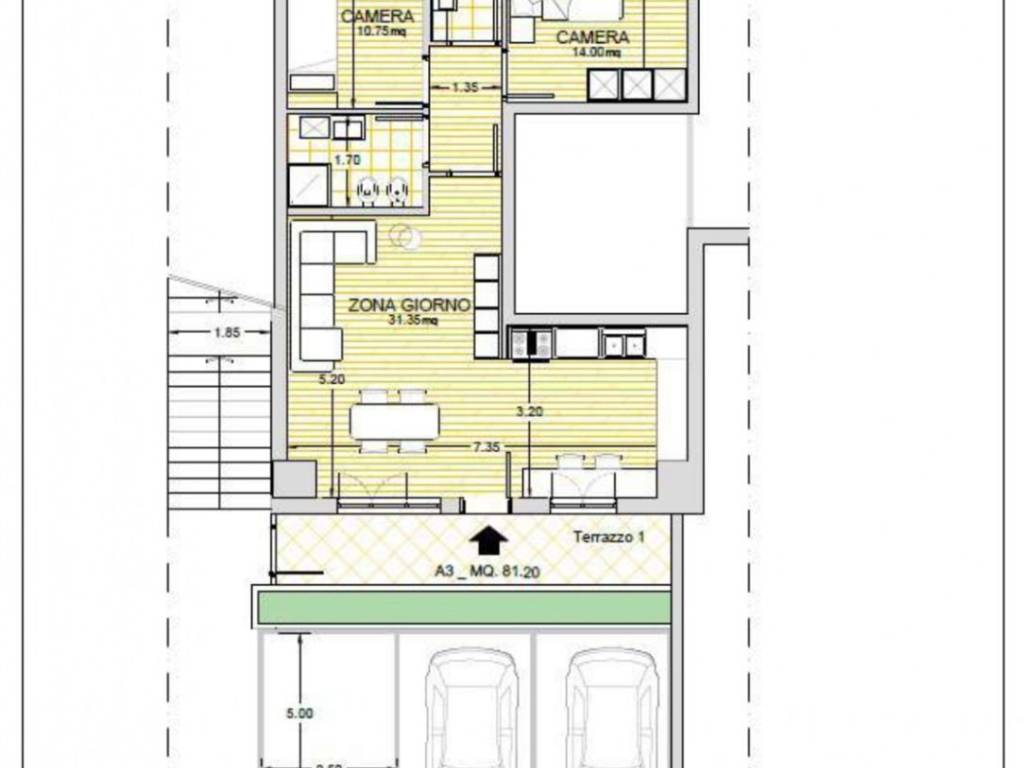 appartamento in vendita a La Spezia in zona Canaletto / Buonviaggio / Migliarina