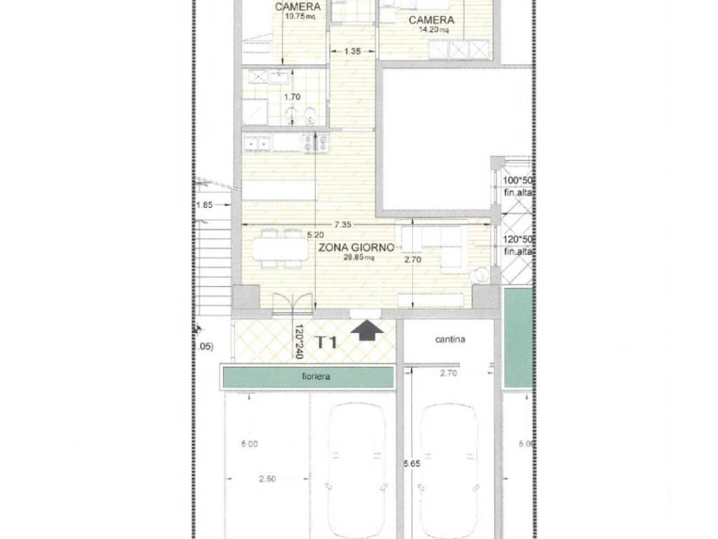 appartamento in vendita a La Spezia in zona Canaletto / Buonviaggio / Migliarina