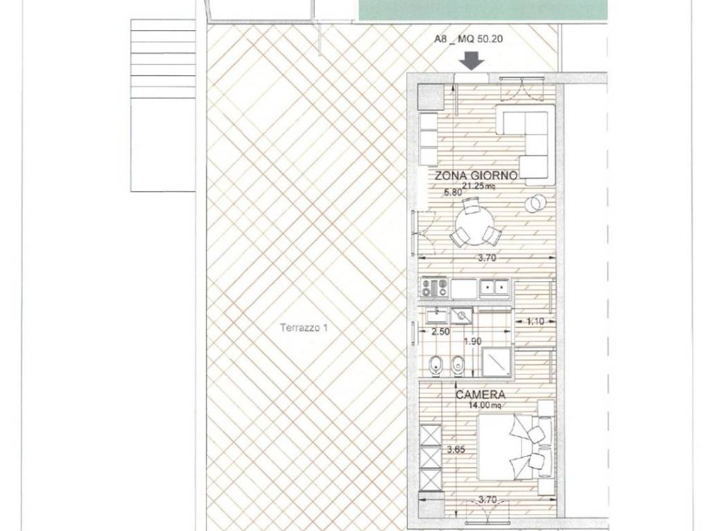appartamento in vendita a La Spezia in zona Canaletto / Buonviaggio / Migliarina