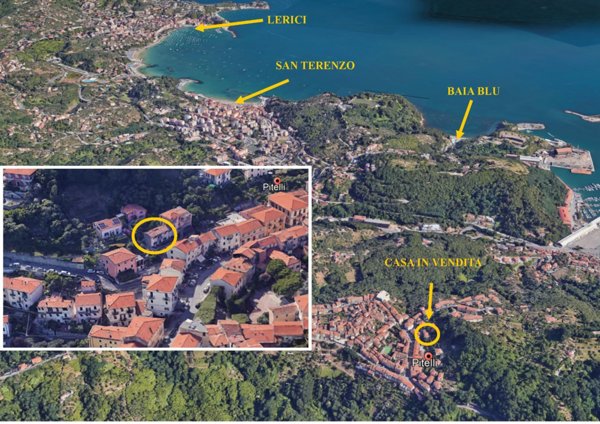 casa semindipendente in vendita a La Spezia in zona Pitelli