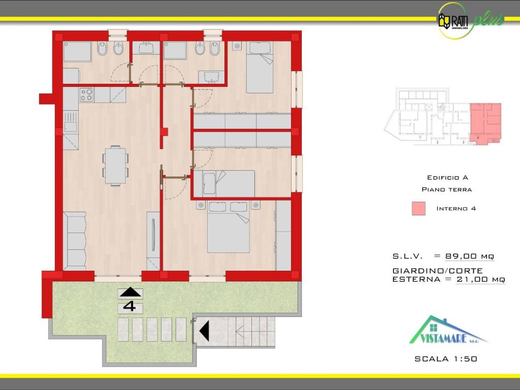 appartamento in vendita a La Spezia in zona Muggiano
