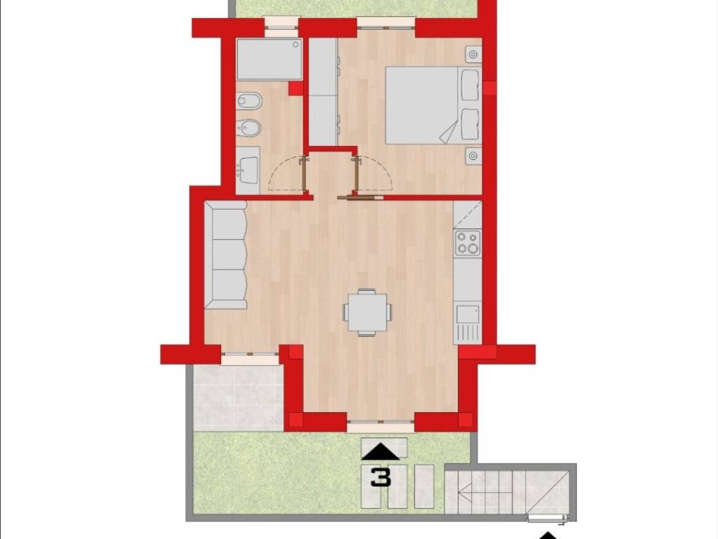appartamento in vendita a La Spezia in zona Pitelli