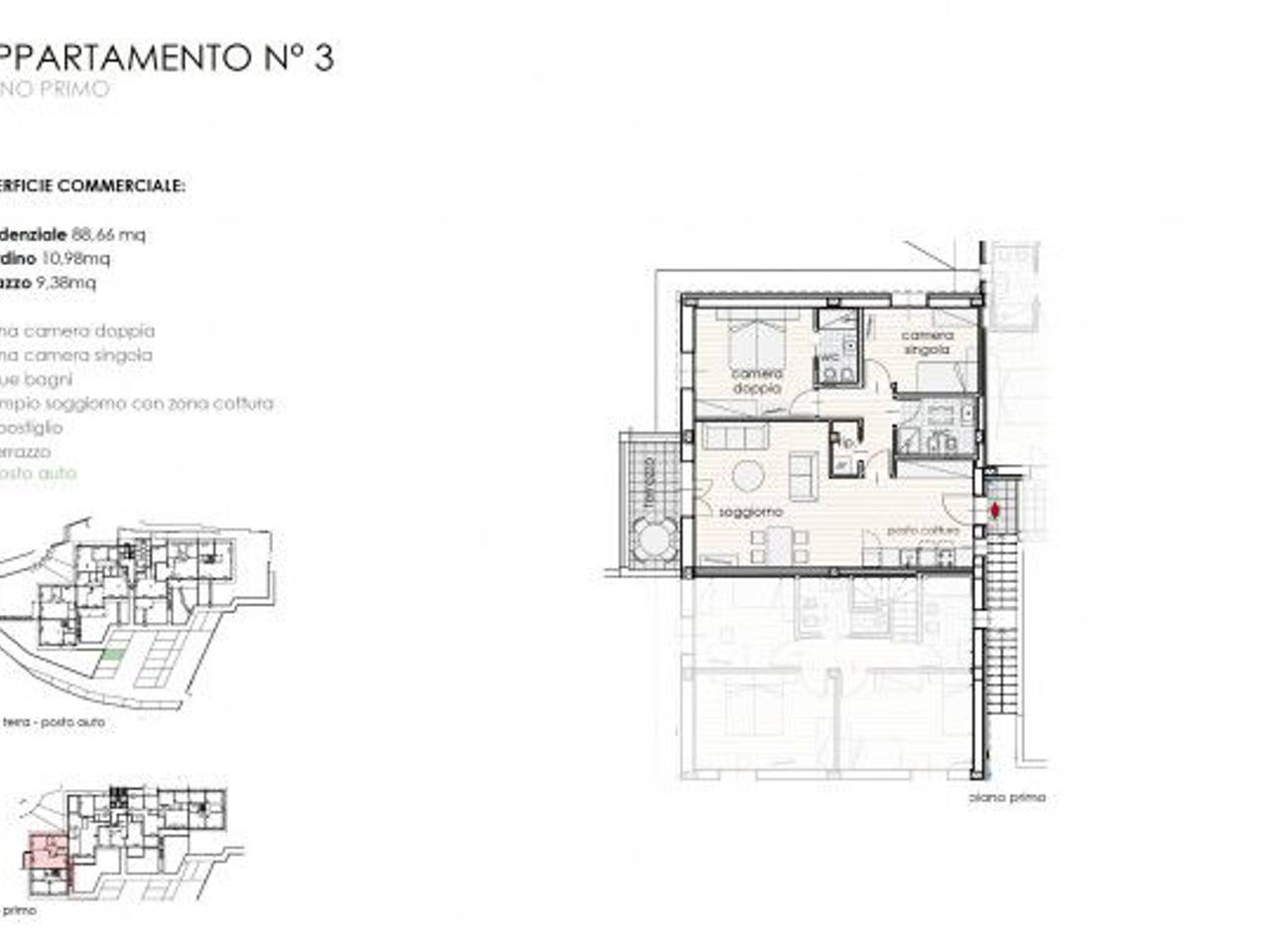appartamento in vendita a La Spezia in zona Canaletto / Buonviaggio / Migliarina