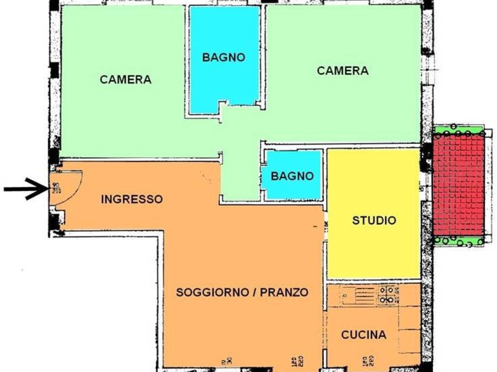 appartamento in vendita a La Spezia in zona Valdellora