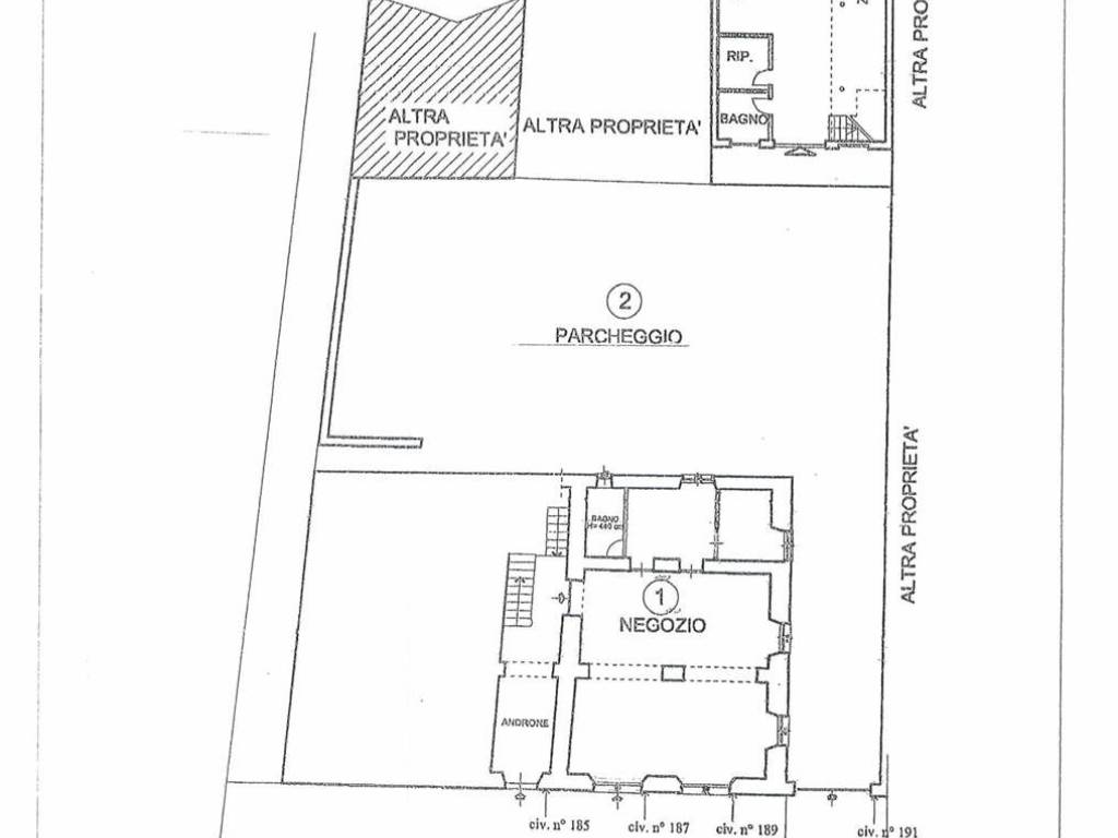 locale commerciale a La Spezia in zona Canaletto / Buonviaggio / Migliarina
