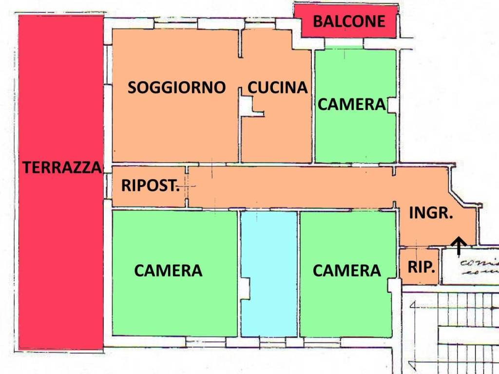 appartamento in vendita a La Spezia in zona Chiappa