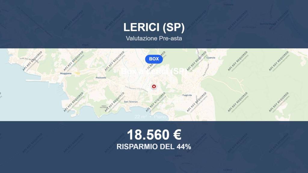 box auto in vendita a Lerici in zona San Terenzo