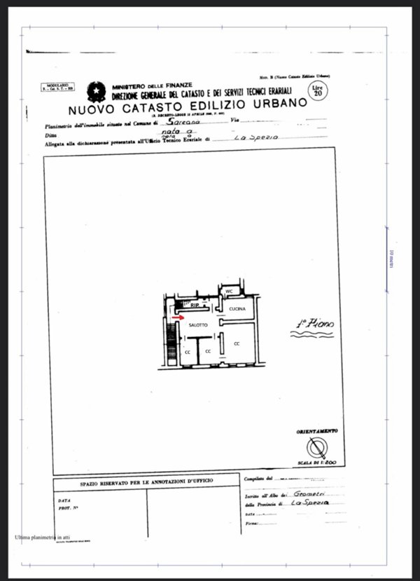 appartamento in vendita a Sarzana