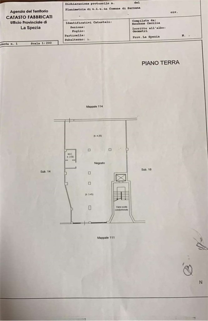 appartamento in vendita a Sarzana