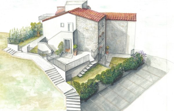 casa semindipendente in vendita a Sarzana in zona Falcinello