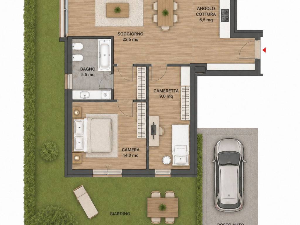 appartamento in vendita a Sarzana