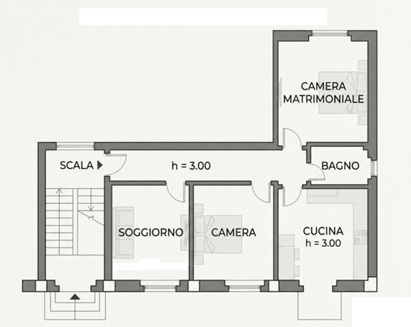 appartamento in vendita a Sarzana
