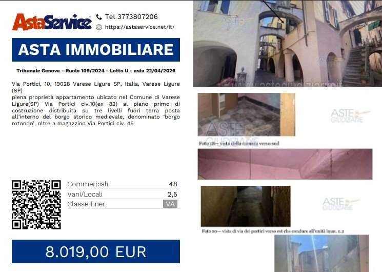 appartamento in vendita a Varese Ligure