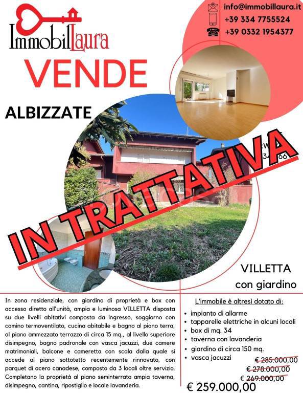 casa indipendente in vendita ad Albizzate