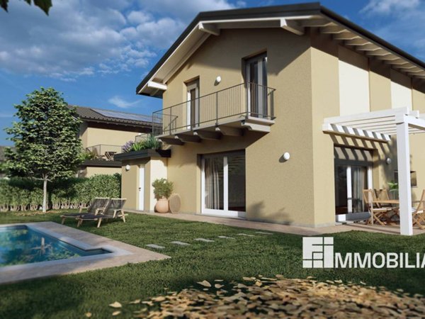 casa indipendente in vendita ad Angera in zona Barzola