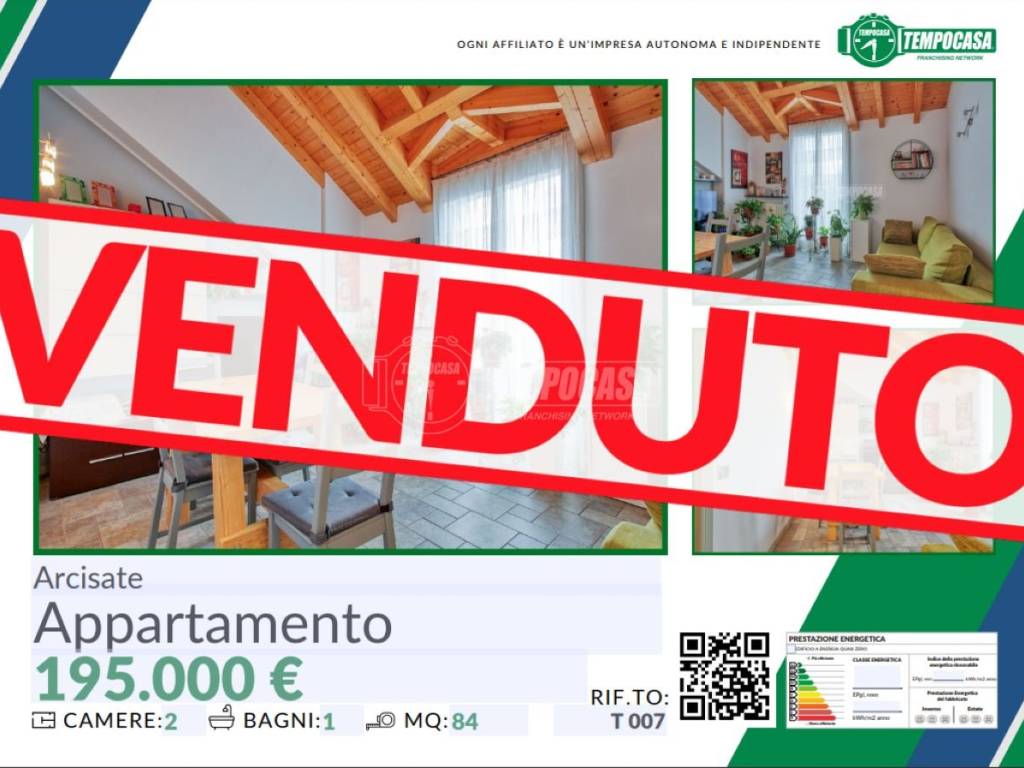 appartamento in vendita ad Arcisate in zona Brenno Useria