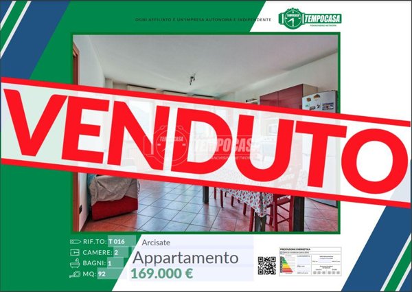 appartamento in vendita ad Arcisate