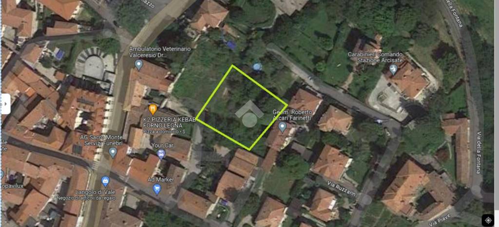 terreno edificabile in vendita ad Arcisate