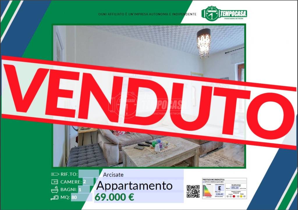 appartamento in vendita ad Arcisate