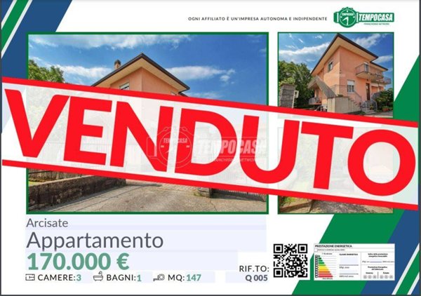 appartamento in vendita ad Arcisate in zona Brenno Useria