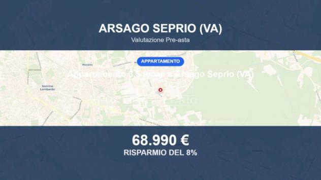 appartamento in vendita ad Arsago Seprio