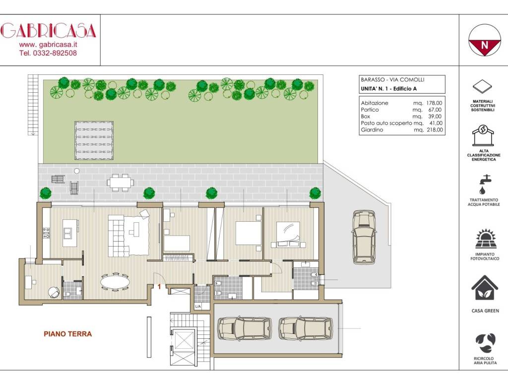 appartamento in vendita a Barasso