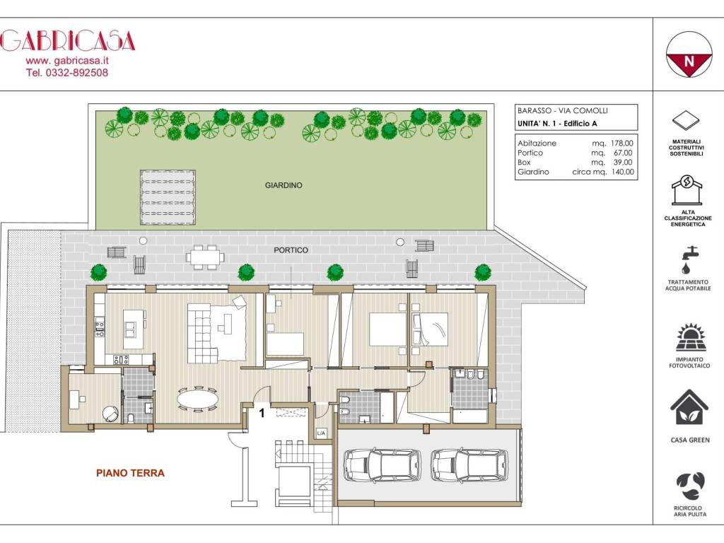 appartamento in vendita a Barasso