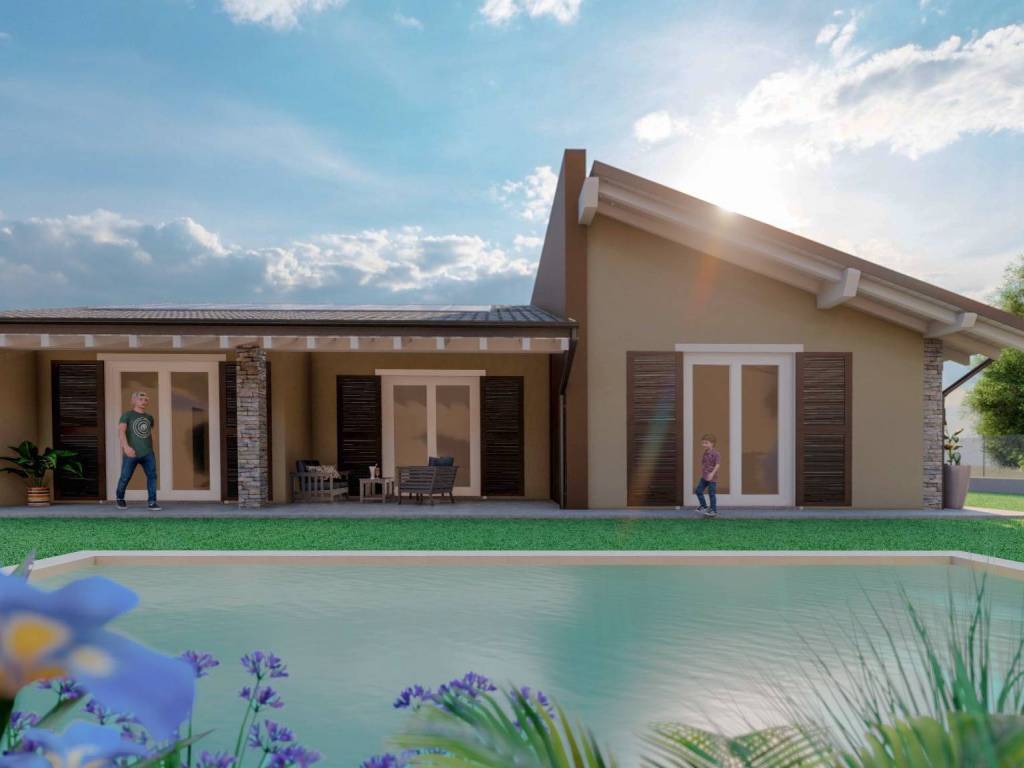 casa indipendente in vendita a Brebbia